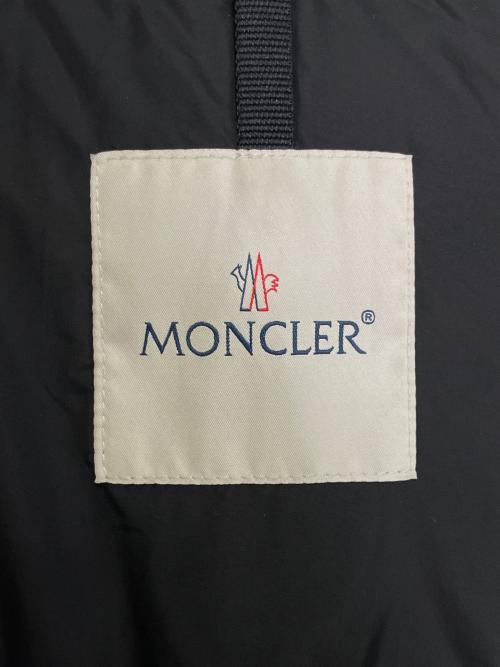 MONCLER（モンクレール）MONCLER (モンクレール) MONCLER モンクレール PETREA 2016AW ダウンコート 4696300 ミドル丈 ブラック ブラック サイズ:1の古着・服飾アイテム