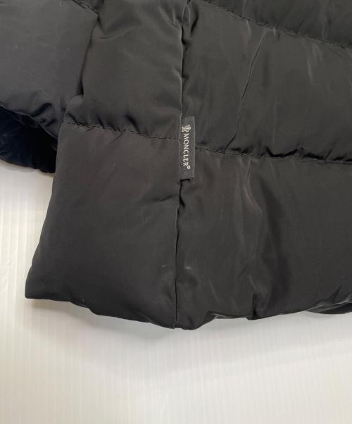 MONCLER（モンクレール）MONCLER (モンクレール) MONCLER モンクレール PETREA 2016AW ダウンコート 4696300 ミドル丈 ブラック ブラック サイズ:1の古着・服飾アイテム