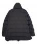 MONCLER (モンクレール) MONCLER モンクレール PETREA 2016AW ダウンコート 4696300 ミドル丈 ブラック ブラック サイズ:1：43000円