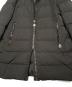 中古・古着 MONCLER (モンクレール) MONCLER モンクレール PETREA 2016AW ダウンコート 4696300 ミドル丈 ブラック ブラック サイズ:1：43000円