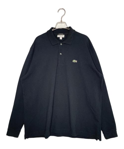 LACOSTE（ラコステ）LACOSTE BEAUTY&YOUTH (ビューティーアンドユース) LACOSTE BEAUTY&YOUTH 別注 ラコステ ビューティーアンドユース 長袖ポロシャツ ブラック 日本製 ブラック サイズ:FR 4 / US Mの古着・服飾アイテム