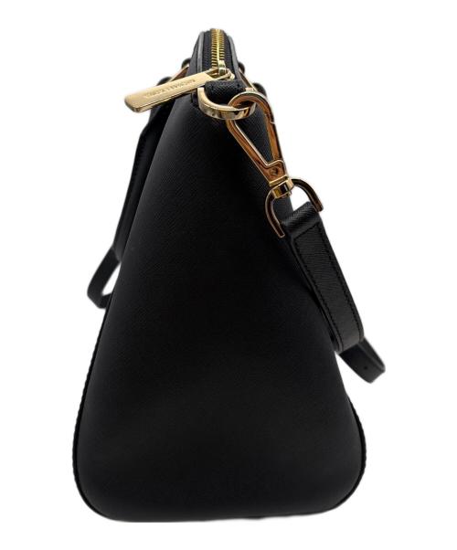 MICHAEL KORS（マイケルコース）MICHAEL KORS (マイケルコース) 2WAYバッグ ブラックの古着・服飾アイテム