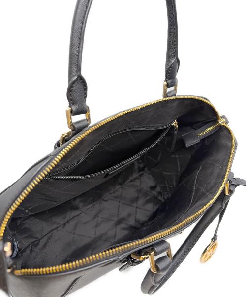 MICHAEL KORS（マイケルコース）MICHAEL KORS (マイケルコース) 2WAYバッグ ブラックの古着・服飾アイテム