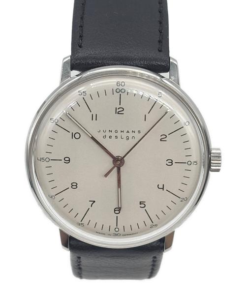 JUNGHANS（ユンハンス）JUNGHANS (ユンハンス) デザインウォッチ ホワイトの古着・服飾アイテム