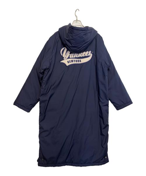 MLB（エムエルビー）MLB (エムエルビー) ベンチコート ネイビー サイズ:Lの古着・服飾アイテム
