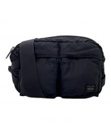 PORTER（ポーター）の古着「PORTER ポーター タンカー ウエストバッグ ショルダーバッグ ブラック 622-78302」｜ブラック