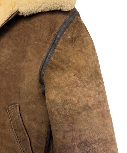AVIREX（アヴィレックス）AVIREX (アヴィレックス) ムートンジャケット ブラウン サイズ:34の古着・服飾アイテム