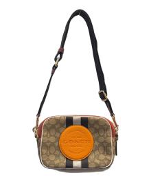 COACH（コーチ）の古着「バッグ」｜ベージュ×オレンジ