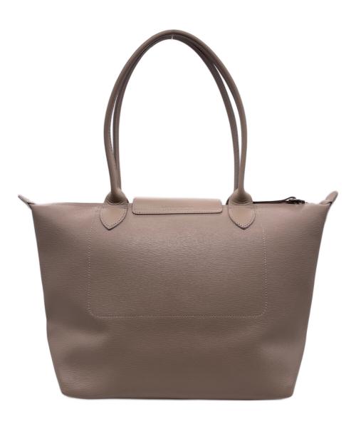 LONGCHAMP（ロンシャン）LONGCHAMP (ロンシャン) LONGCHAMP ロンシャン ルプリアージュ エクストラ M ショッピングバッグ トートバッグ ショルダーバッグ ベージュ ピンクの古着・服飾アイテム