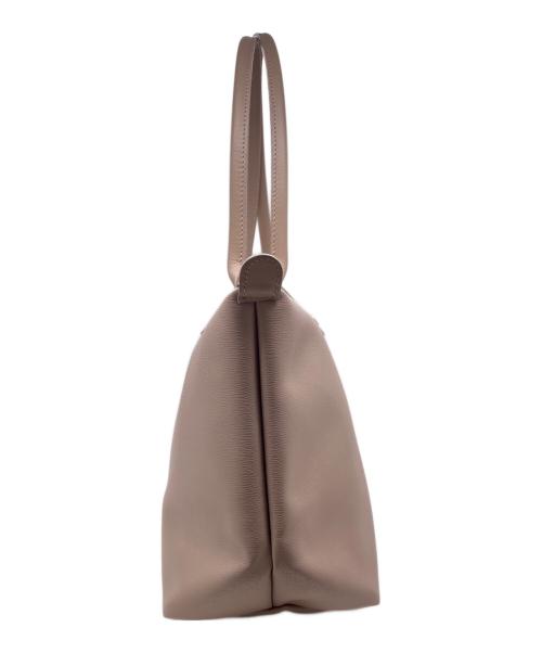 LONGCHAMP（ロンシャン）LONGCHAMP (ロンシャン) LONGCHAMP ロンシャン ルプリアージュ エクストラ M ショッピングバッグ トートバッグ ショルダーバッグ ベージュ ピンクの古着・服飾アイテム
