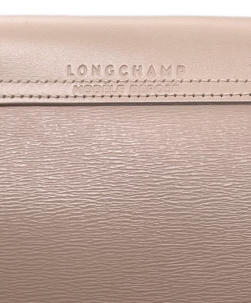 LONGCHAMP（ロンシャン）LONGCHAMP (ロンシャン) LONGCHAMP ロンシャン ルプリアージュ エクストラ M ショッピングバッグ トートバッグ ショルダーバッグ ベージュ ピンクの古着・服飾アイテム