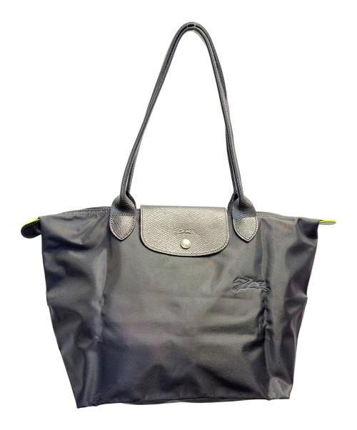 LONGCHAMP（ロンシャン）LONGCHAMP (ロンシャン) ハンドバッグ ブラックの古着・服飾アイテム