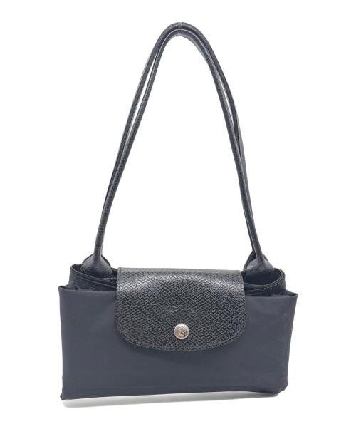 LONGCHAMP（ロンシャン）LONGCHAMP (ロンシャン) ハンドバッグ ブラックの古着・服飾アイテム