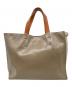 MARNI（マルニ）の古着「MARNI マル二 MUSEO SOFT EW（EAST-WEST）ミュゼオ ソフト SHMP0069 ハンドバッグ ミニトートバッグ 2WAY ショルダーバッグ」｜オレンジ×ブラウン