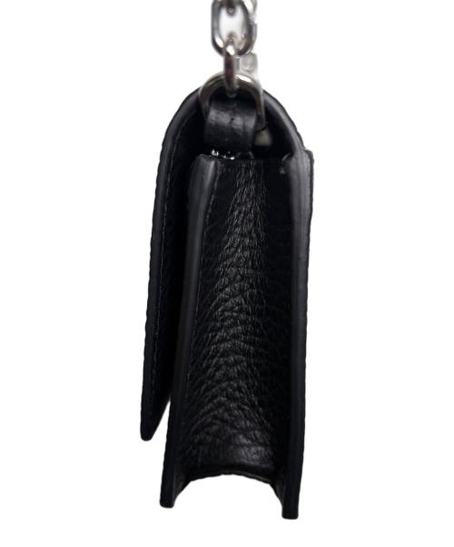Maison Margiela（メゾンマルジェラ）Maison Margiela (メゾンマルジェラ) 4ステッチチェーンウォレット財布 ブラックの古着・服飾アイテム