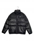 NIKEナイキ）の古着「NIKE ナイキ 550フィル リバーシブル ダウンジャケット 2012年製」｜ブラック