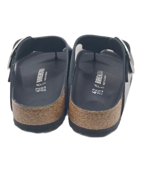 BIRKENSTOCK（ビルケンシュトック）BIRKENSTOCK (ビルケンシュトック) Ramses Big buckle サンダル ブラック サイズ:27の古着・服飾アイテム