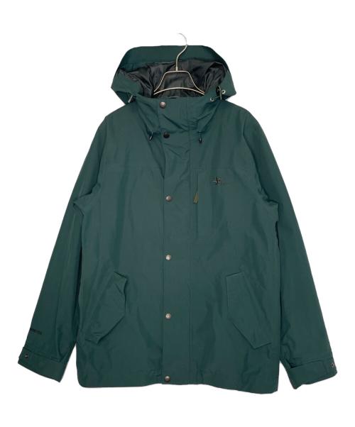 FOX FIRE（フォックスファイヤー）FOX FIRE (フォックスファイヤー) FOX FIRE フォックスファイヤー GORE-TEX グランジマウンテンパーカー ナイロンジャケット 5113908 グリーン グリーン×ブラック サイズ:Sの古着・服飾アイテム