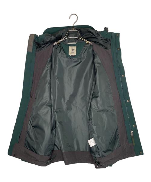 FOX FIRE（フォックスファイヤー）FOX FIRE (フォックスファイヤー) FOX FIRE フォックスファイヤー GORE-TEX グランジマウンテンパーカー ナイロンジャケット 5113908 グリーン グリーン×ブラック サイズ:Sの古着・服飾アイテム