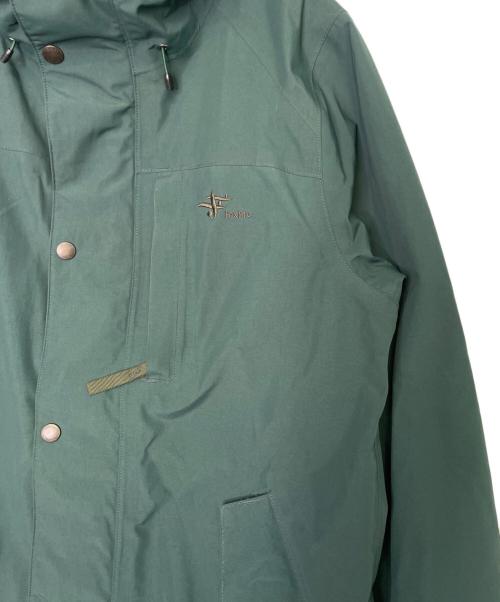 FOX FIRE（フォックスファイヤー）FOX FIRE (フォックスファイヤー) FOX FIRE フォックスファイヤー GORE-TEX グランジマウンテンパーカー ナイロンジャケット 5113908 グリーン グリーン×ブラック サイズ:Sの古着・服飾アイテム