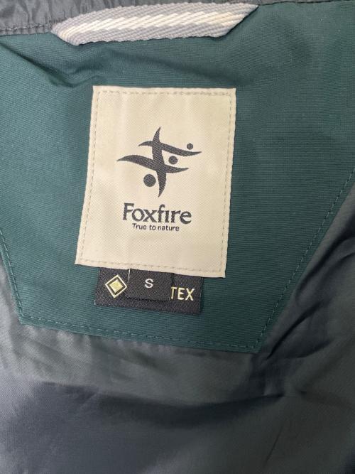 FOX FIRE（フォックスファイヤー）FOX FIRE (フォックスファイヤー) FOX FIRE フォックスファイヤー GORE-TEX グランジマウンテンパーカー ナイロンジャケット 5113908 グリーン グリーン×ブラック サイズ:Sの古着・服飾アイテム