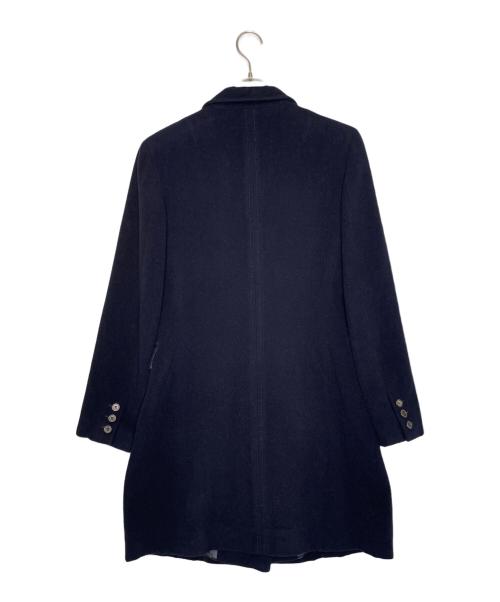paul smith women（ポールスミス ウーメン）paul smith women (ポールスミス ウーメン) Paul Smith WOMEN ポールスミス ウィメン 90年代 ウール Pコート ピーコート 濃紺 ネイビー サイズ:42の古着・服飾アイテム