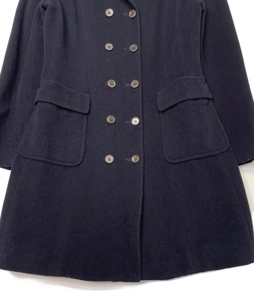 paul smith women（ポールスミス ウーメン）paul smith women (ポールスミス ウーメン) Paul Smith WOMEN ポールスミス ウィメン 90年代 ウール Pコート ピーコート 濃紺 ネイビー サイズ:42の古着・服飾アイテム