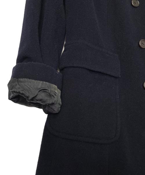 paul smith women（ポールスミス ウーメン）paul smith women (ポールスミス ウーメン) Paul Smith WOMEN ポールスミス ウィメン 90年代 ウール Pコート ピーコート 濃紺 ネイビー サイズ:42の古着・服飾アイテム