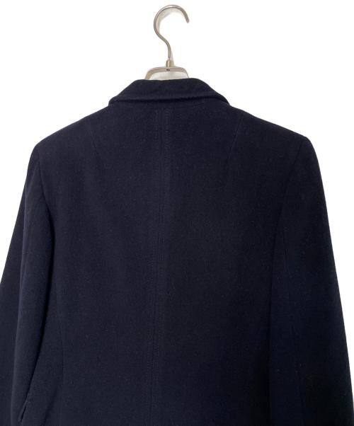paul smith women（ポールスミス ウーメン）paul smith women (ポールスミス ウーメン) Paul Smith WOMEN ポールスミス ウィメン 90年代 ウール Pコート ピーコート 濃紺 ネイビー サイズ:42の古着・服飾アイテム