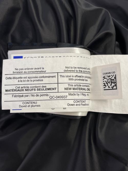 CANADA GOOSE（カナダグース）CANADA GOOSE (カナダグース) CANADA GOOSE カナダグース CHELSEA PARKA Black Label チェルシー パーカ ブラックレーベル ブラック サイズ:XSの古着・服飾アイテム