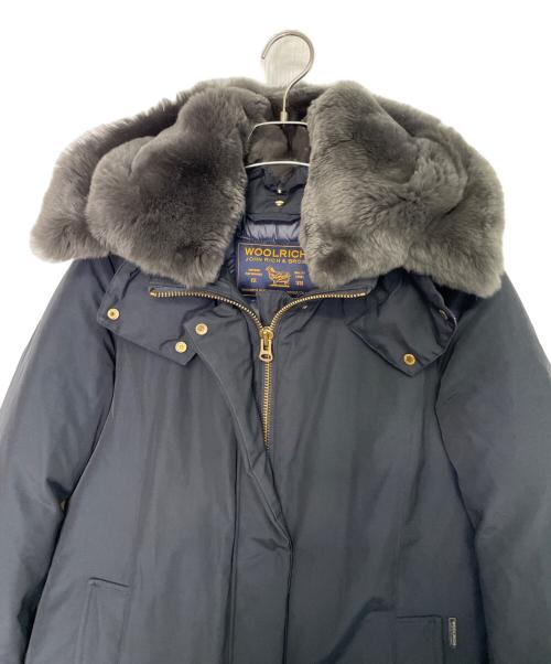 WOOLRICH（ウールリッチ）WOOLRICH (ウールリッチ) WOOLRICH ウールリッチ BOW BRIDGE COAT ダウンコート RAMAR CLOTH ラマークロス ネイビー ネイビー サイズ:Sの古着・服飾アイテム