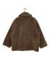 haunt (ハウント) HAUNT ハウント ボアコート Pコート 36 HT-24FW-029 ダークベージュ ブラウン サイズ:36：28000円