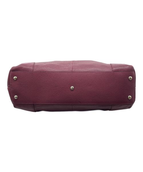 FURLA（フルラ）FURLA (フルラ) FURLA フルラ NIKIA ハンドバッグ ショルダーバッグ ボルドー パープル×ブラックの古着・服飾アイテム