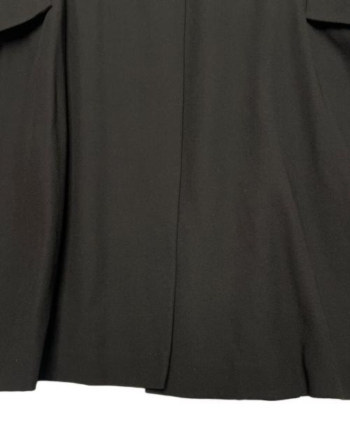 MaxMara（マックスマーラ）MaxMara (マックスマーラ) MaxMara マックスマーラ 90年代 白タグ ファーストライン ヴァージンウール アセテート ステンカラー ハーフコート ブラック サイズ:J I 40（11号）の古着・服飾アイテム