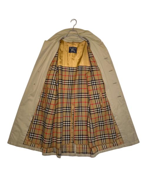 Burberry's（バーバリーズ）Burberry's (バーバリーズ) Burberry's バーバリーズ 1988年〜1994年頃 ヴィンテージ 裏地ノバチェック ステンカラーコート バルマカーンコート トレンチコート ベージュ サイズ:78の古着・服飾アイテム