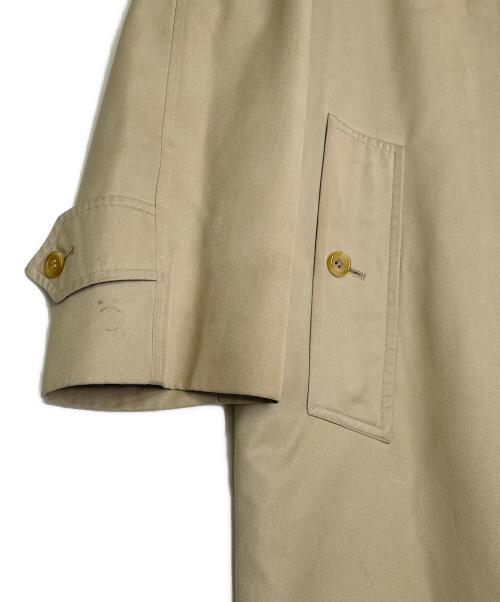 Burberry's（バーバリーズ）Burberry's (バーバリーズ) Burberry's バーバリーズ 1988年〜1994年頃 ヴィンテージ 裏地ノバチェック ステンカラーコート バルマカーンコート トレンチコート ベージュ サイズ:78の古着・服飾アイテム
