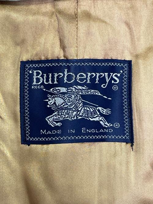Burberry's（バーバリーズ）Burberry's (バーバリーズ) Burberry's バーバリーズ 1988年〜1994年頃 ヴィンテージ 裏地ノバチェック ステンカラーコート バルマカーンコート トレンチコート ベージュ サイズ:78の古着・服飾アイテム