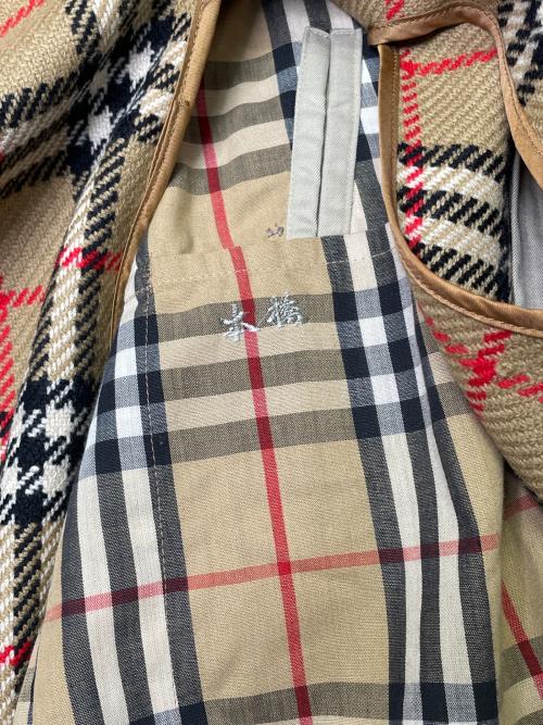 Burberry's（バーバリーズ）Burberry's (バーバリーズ) Burberry's バーバリーズ 1988年〜1994年頃 ヴィンテージ 裏地ノバチェック ステンカラーコート バルマカーンコート トレンチコート ベージュ サイズ:78の古着・服飾アイテム