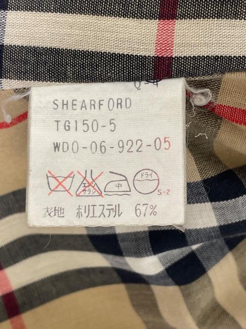 Burberry's（バーバリーズ）Burberry's (バーバリーズ) Burberry's バーバリーズ 1988年〜1994年頃 ヴィンテージ 裏地ノバチェック ステンカラーコート バルマカーンコート トレンチコート ベージュ サイズ:78の古着・服飾アイテム
