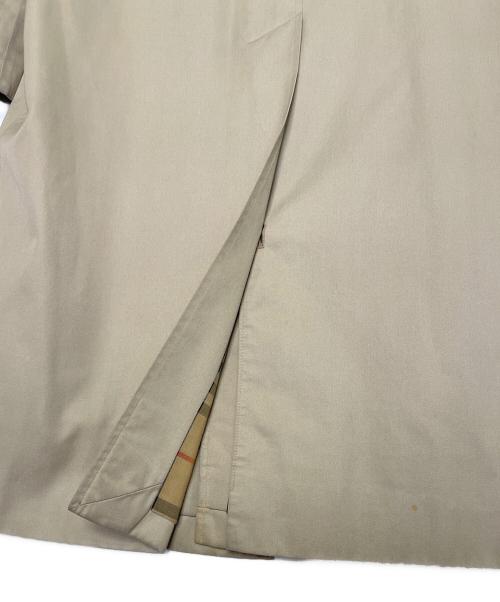 Burberry's（バーバリーズ）Burberry's (バーバリーズ) Burberry's バーバリーズ 1988年〜1994年頃 ヴィンテージ 裏地ノバチェック ステンカラーコート バルマカーンコート トレンチコート ベージュ サイズ:78の古着・服飾アイテム
