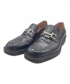 Ferragamoフェラガモ）の古着「Salvatore Ferragamo ローファー」｜ブラック