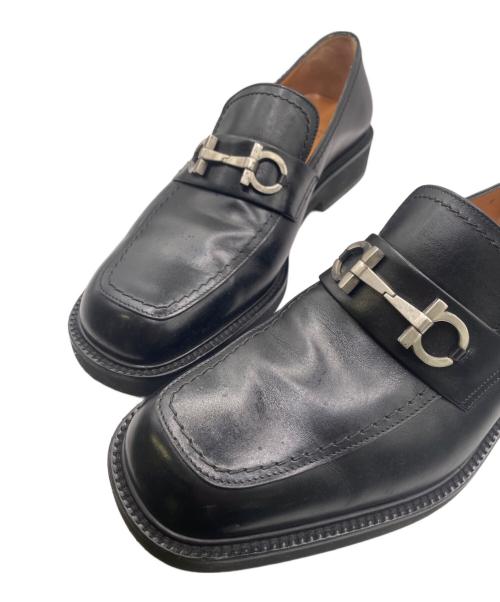 Ferragamo（フェラガモ）Ferragamo (フェラガモ) Salvatore Ferragamo ローファー ブラック サイズ:25の古着・服飾アイテム