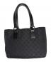 GUCCI (グッチ) トートバッグ　GUCCI　グッチ　GGキャンバス ブラック：34000円