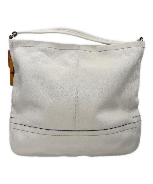 COACH（コーチ）COACH (コーチ) ショルダーバッグ ホワイトの古着・服飾アイテム