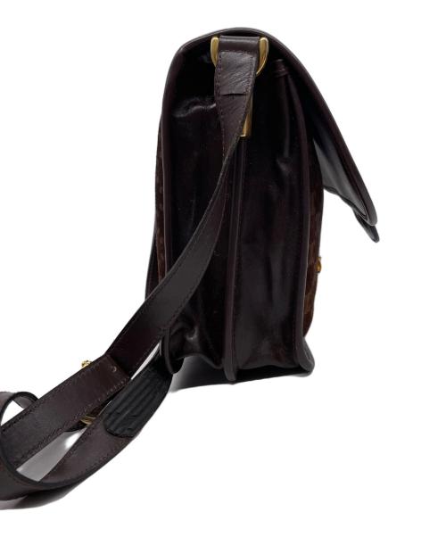 CELINE（セリーヌ）CELINE (セリーヌ) CELINE ヴィンテージセリーヌ マカダム スエード ショルダーバッグ ブラウンの古着・服飾アイテム