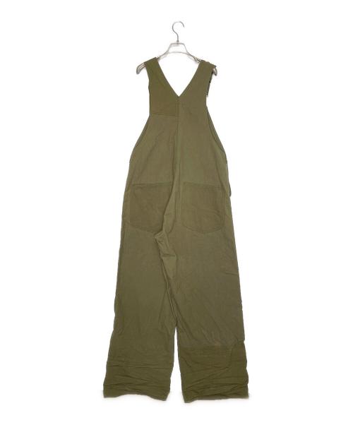 Y's（ワイズ）Y's (ワイズ) Y's ワイズ Yohji Yamamoto ヨウジヤマモト サスペンダーパンツ オーバーオール サロペット カーキ サイズ:3の古着・服飾アイテム