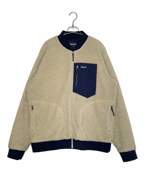 Patagonia（パタゴニア）Patagonia (パタゴニア) Patagonia パタゴニア Retro-X Bomber Jacket レトロX ボマー ジャケット 22830 ペリカン ベージュ×ネイビー サイズ:XLの古着・服飾アイテム