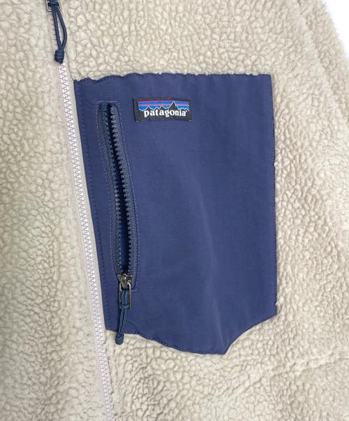 Patagonia（パタゴニア）Patagonia (パタゴニア) Patagonia パタゴニア Retro-X Bomber Jacket レトロX ボマー ジャケット 22830 ペリカン ベージュ×ネイビー サイズ:XLの古着・服飾アイテム