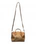 COACH (コーチ) 2WAYショルダーバッグ ブラウン×ブラウン：12000円