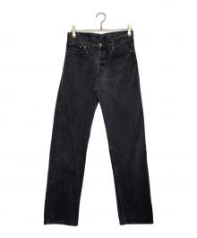 LEVI'S（リーバイス）の古着「LEVI'S リーバイス 90's 96年製 USA製 先染めブラック デニム ジーンズ W33」｜ブラック